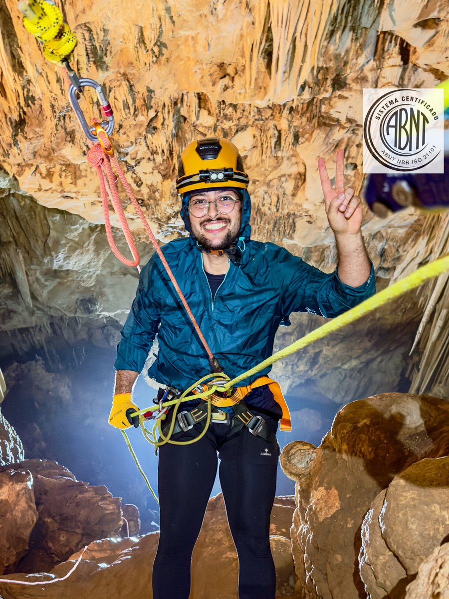 RAPEL NA CAVERNA DO DIABO passeio mais completo