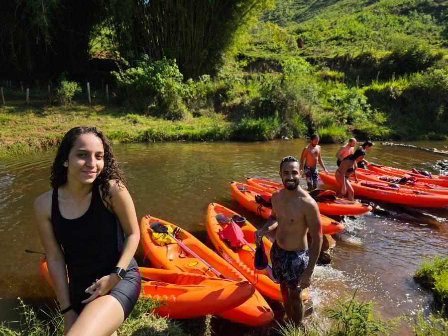 passeio de Caiaque Perto de BH, no Rio das Velhas em Ouro Preto
