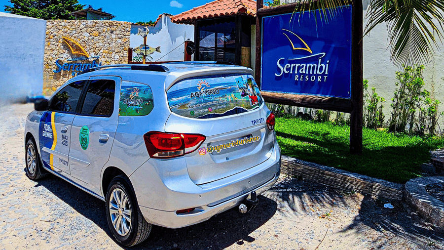 Transfer do Serrambi Resort para Maragogi-AL 