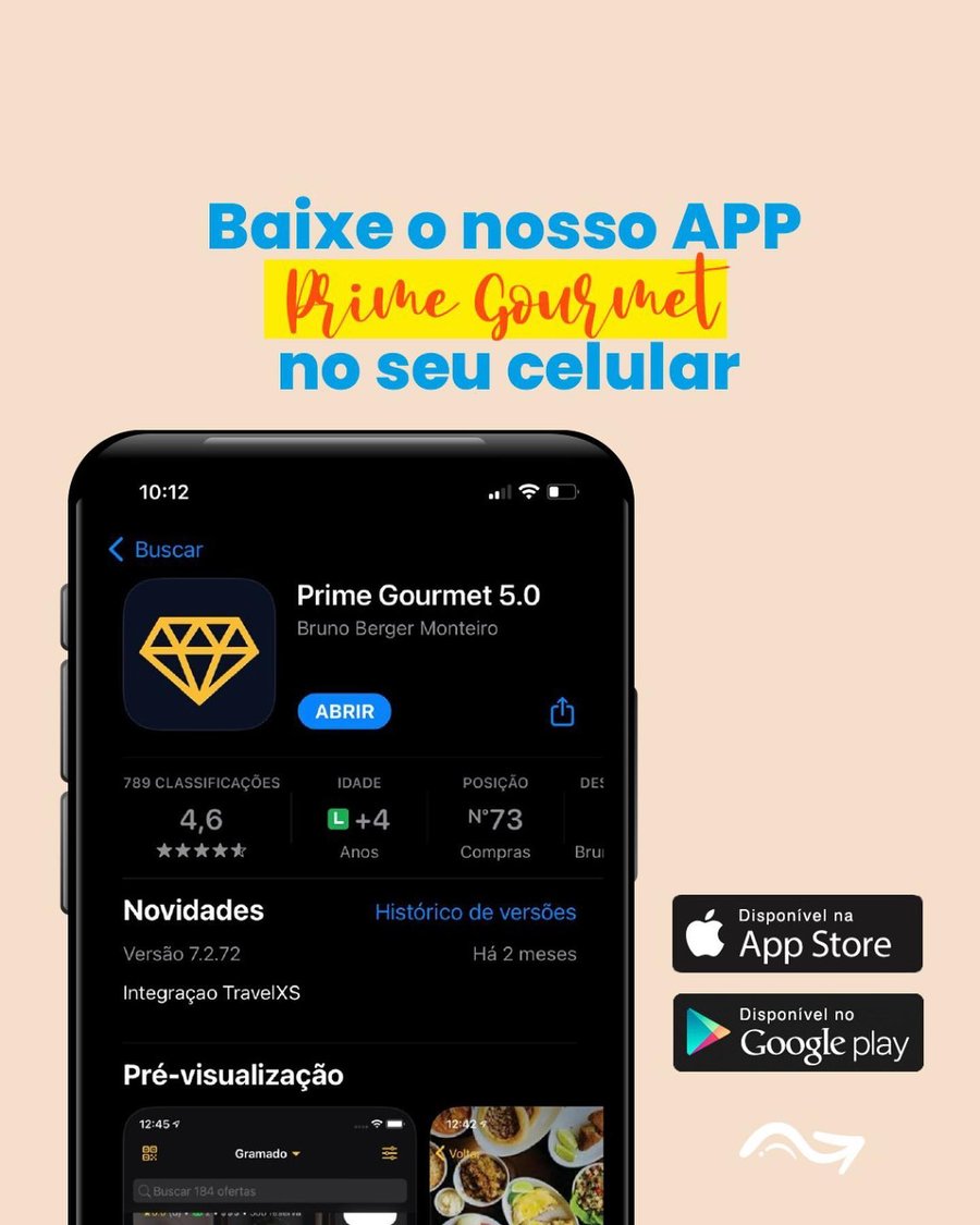 APP DE DESCONTO PRIME GORMET CLUB