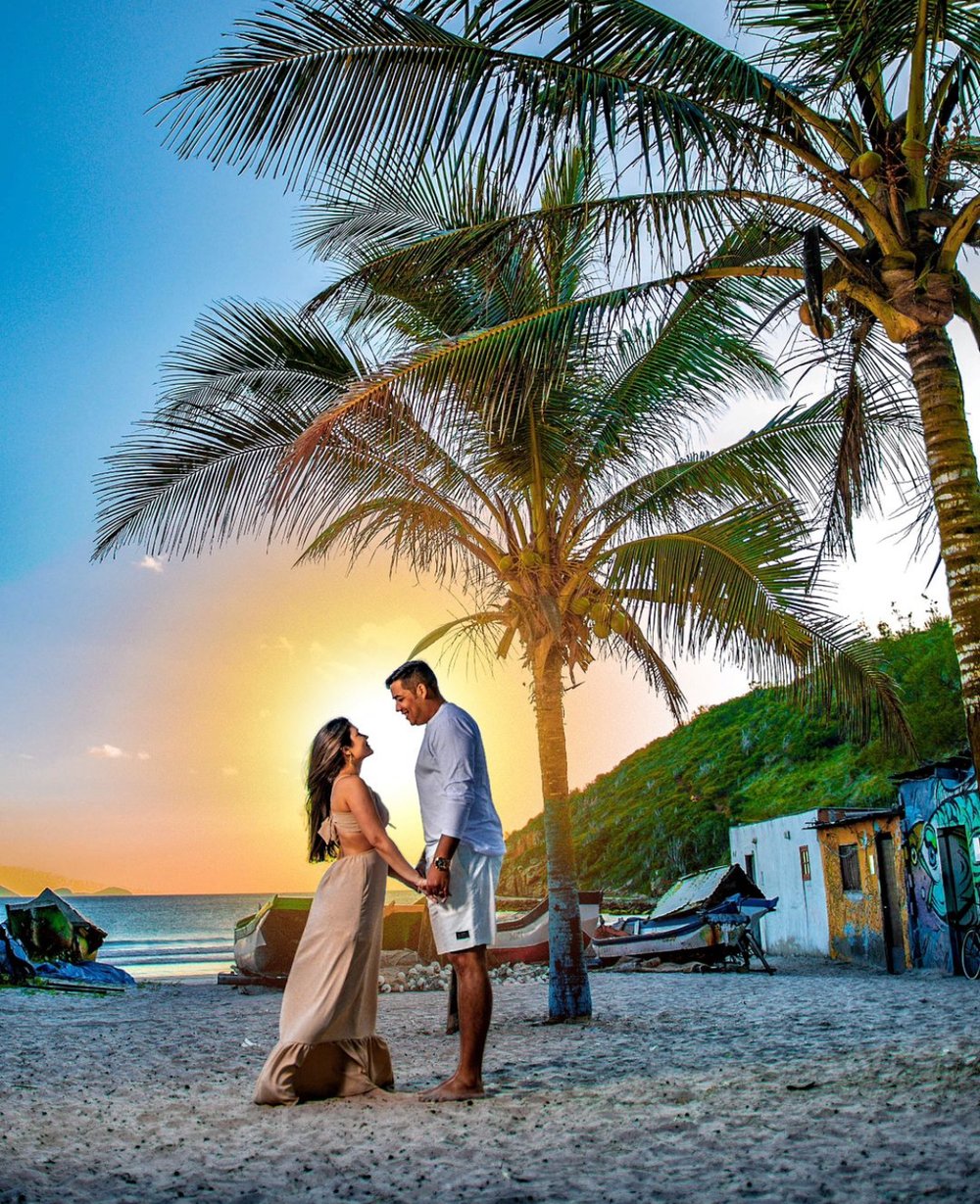 Ensaio Fotográfico na praia em Arraial do Cabo