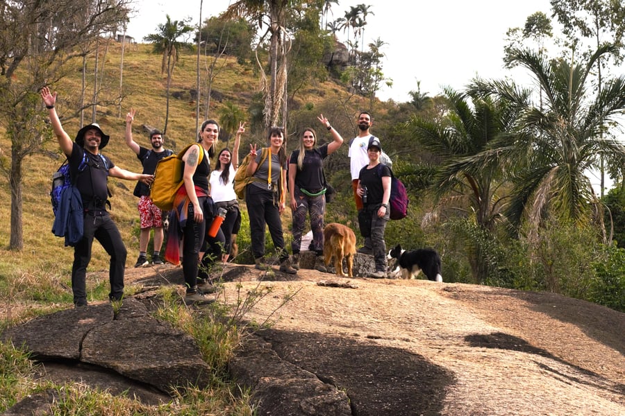 Caminhada de Montanha Pet