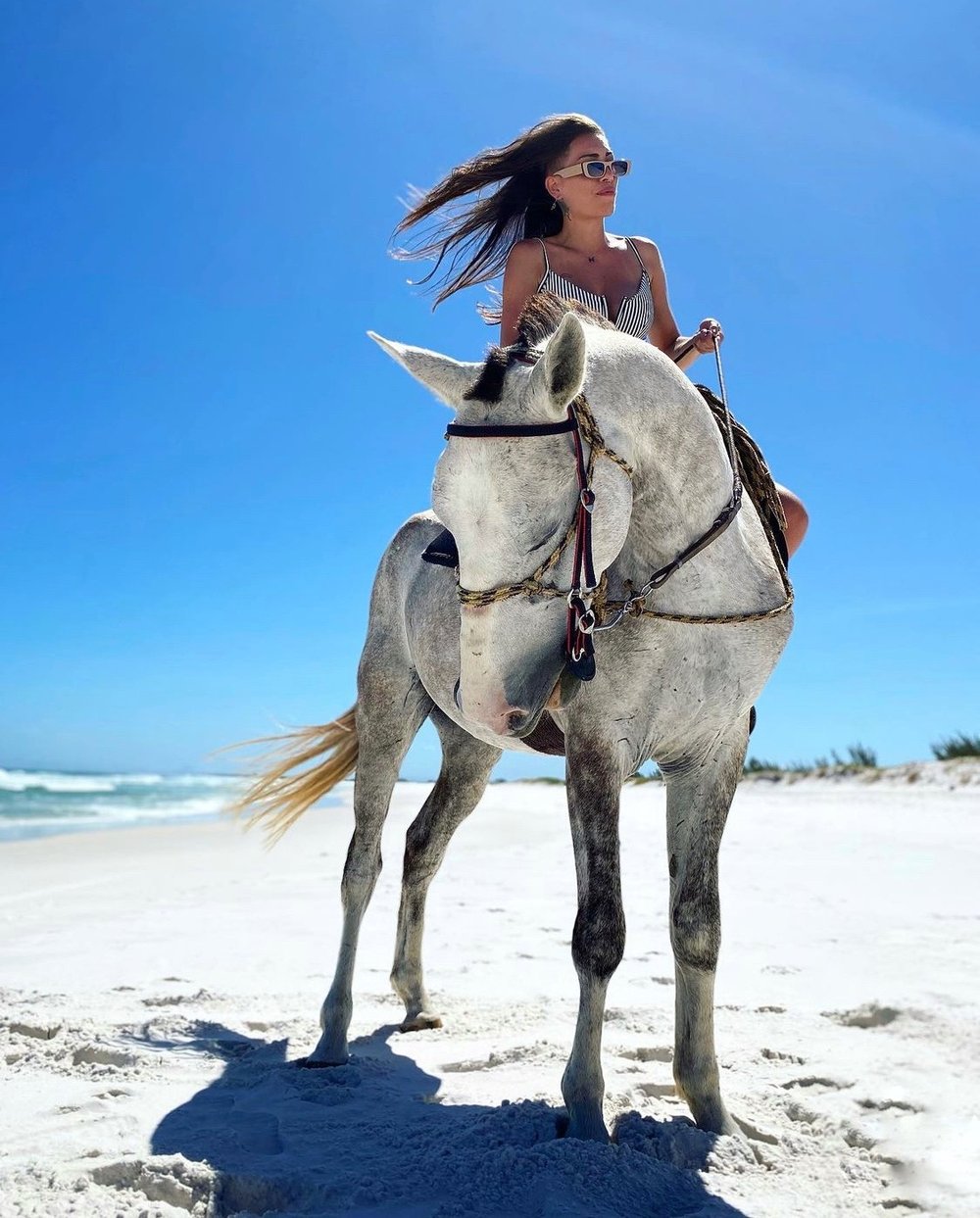 PASSEIO A CAVALO NA PRAIA GRANDE