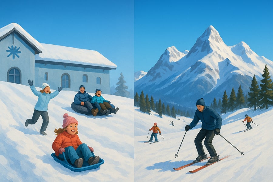 Snowland ou Bariloche? Comparativo para Quem Quer Ver Neve