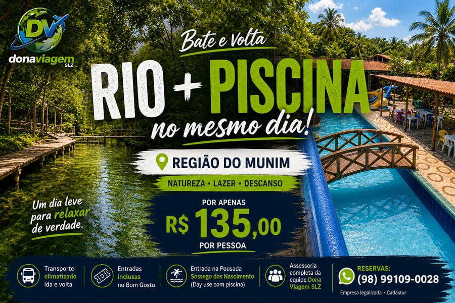 Sábado de Descanso no Munim