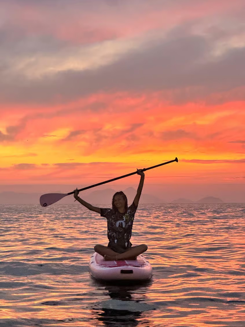 Stand-up paddle no Rio ao nascer do sol - foto 4
