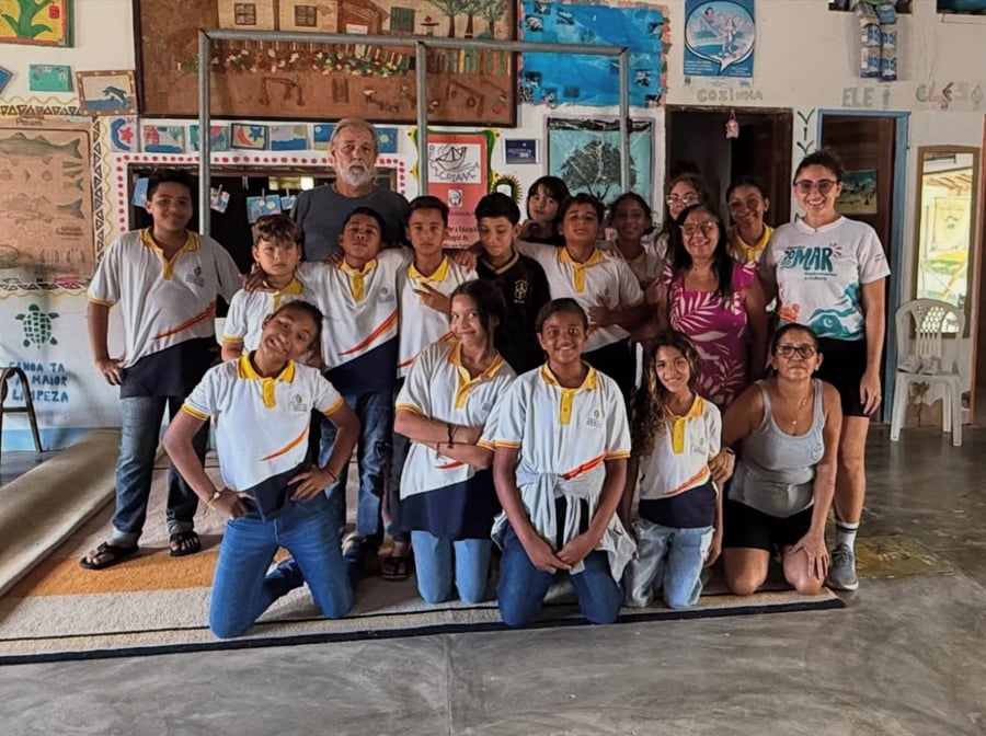 Sustentabilidade e educação marcam ação do Agosto do Mar 2025