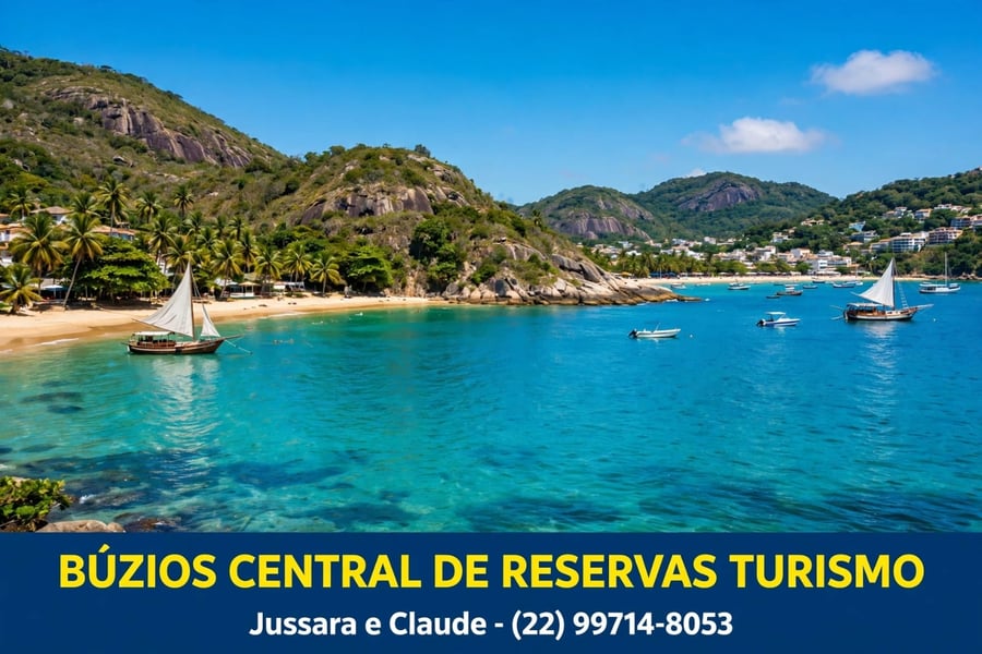   Búzios: O paraíso turístico que espera por você. 