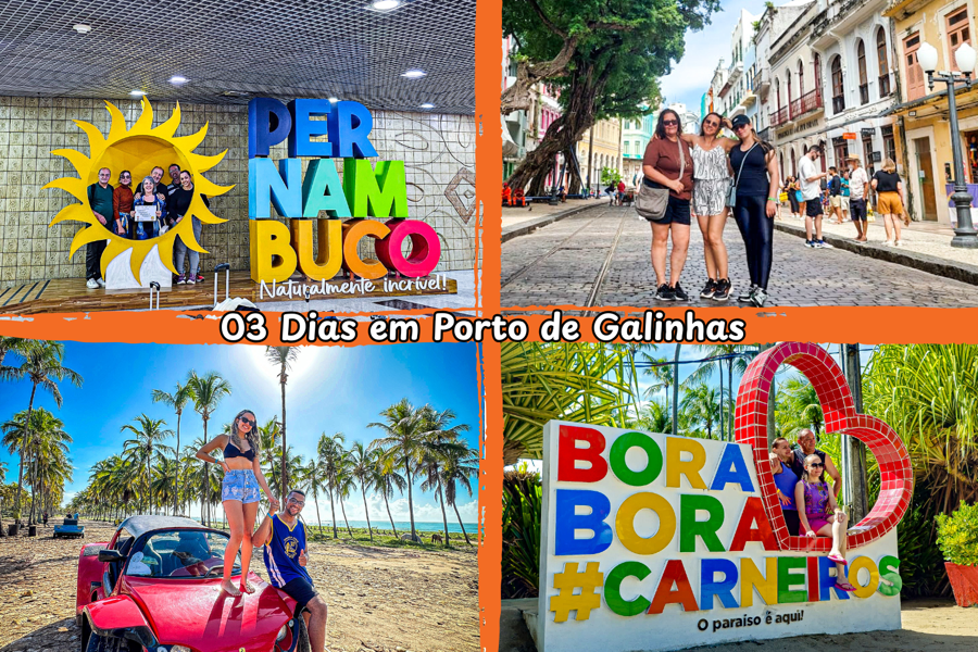 Roteiro de 3 Dias em Porto de Galinhas: O Que Fazer no Fim de Semana