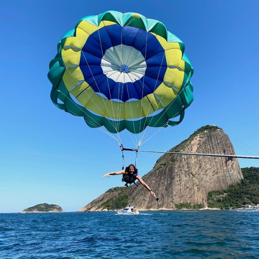Parasail no Rio de Janeiro