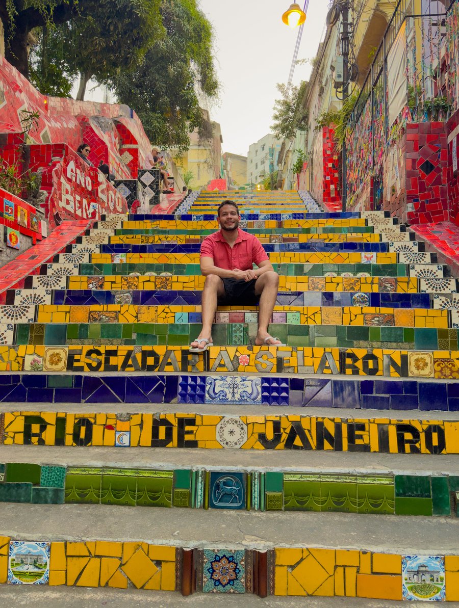 ESCADARIA SELARON COM FOTOS PROFISSIONAIS