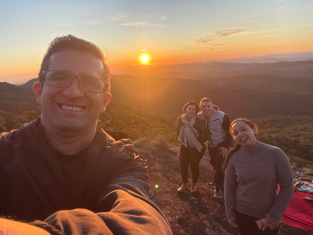 Roteiro Por do Sol nas Montanhas 