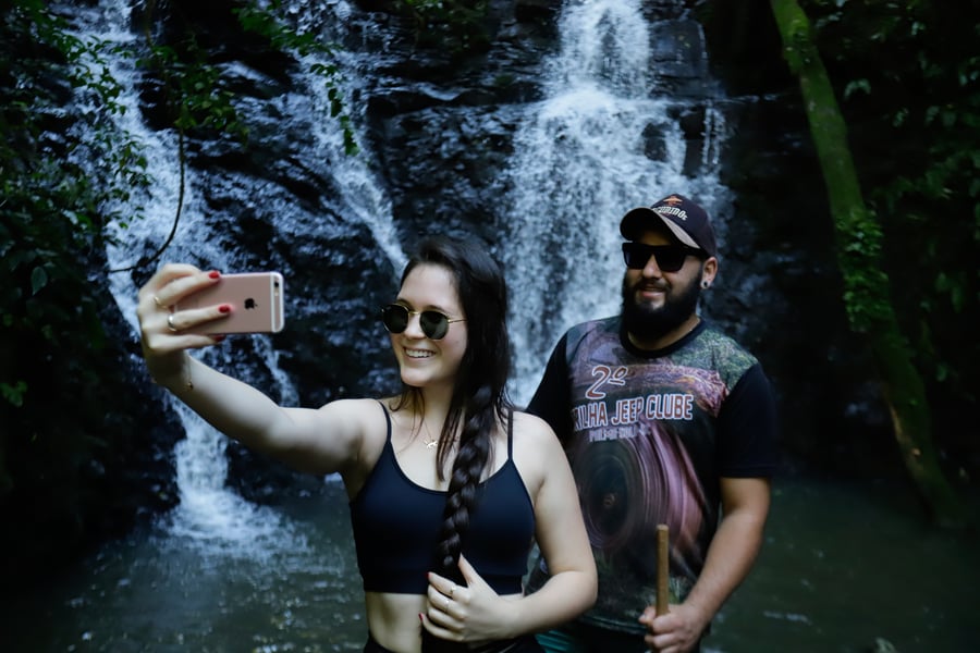 Trilha das Piscinas Naturais - Veículo próprio