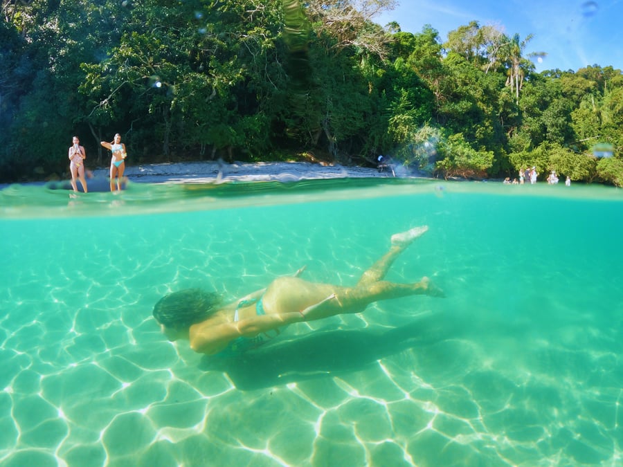 Mergulho na Paraia do dentista