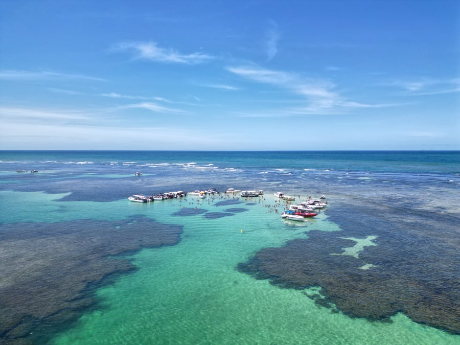 Piscinas Naturais de Moreré em Boipeba