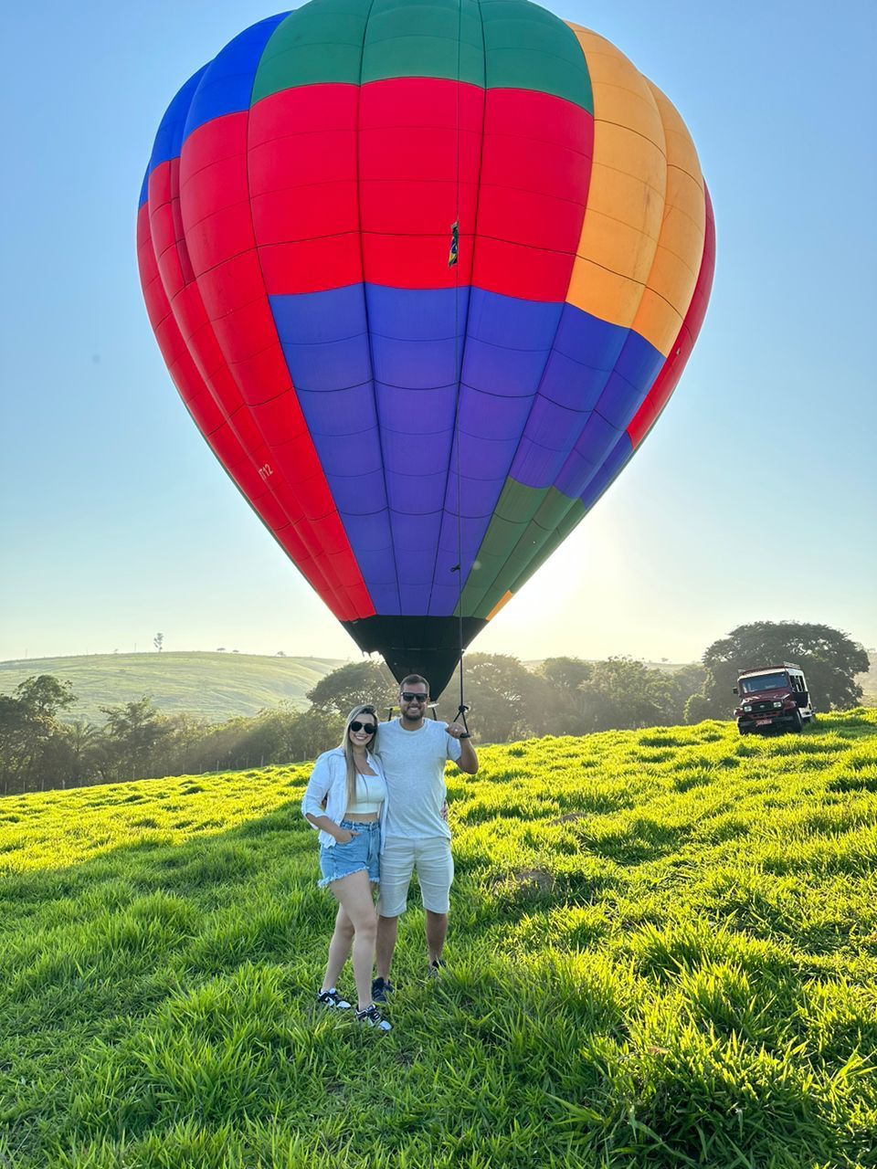 Passeio de balão em Tiradentes - fotos exclusivas