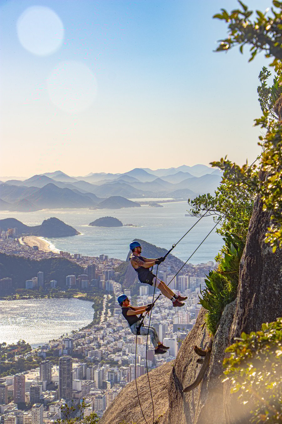 Rapel no Morro Dois Irmãos