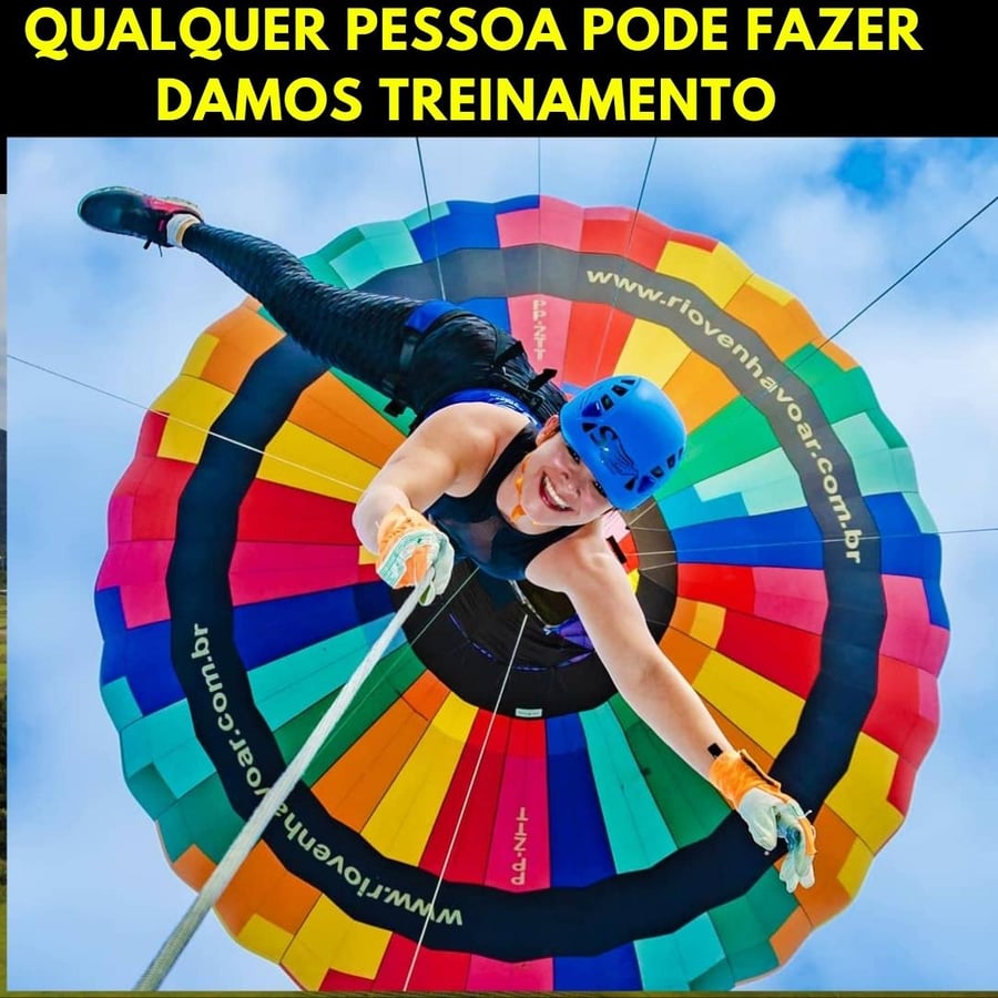 Rapel no Balão no Rio de Janeiro 