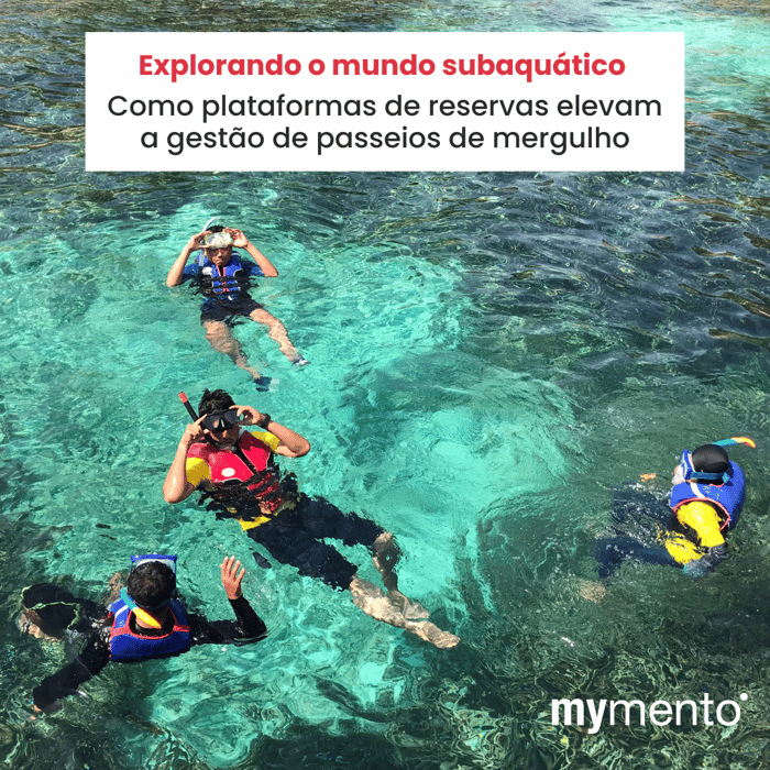 Como plataformas de reservas elevam a gestão de passeios de mergulho