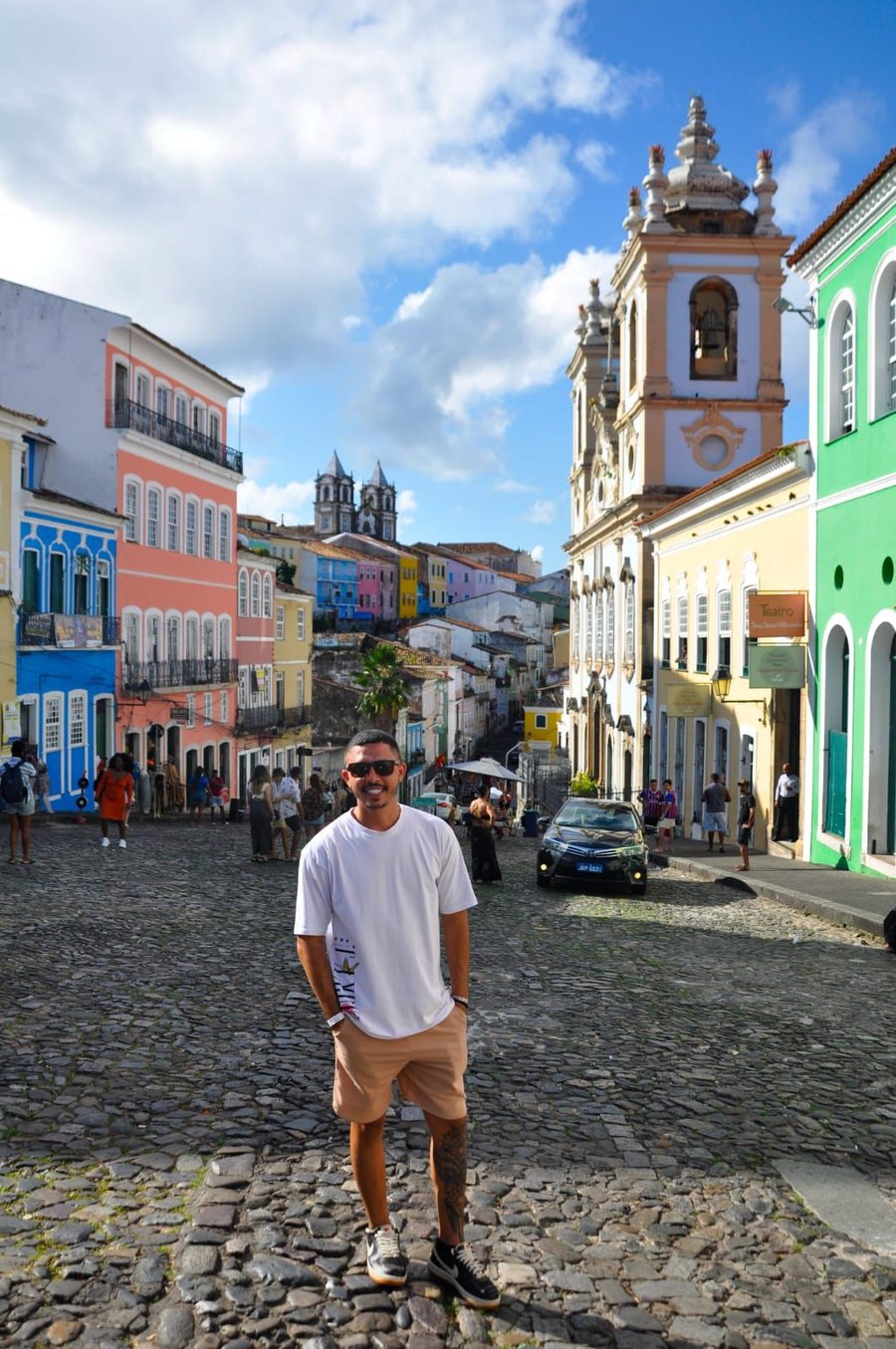 Pelourinho durante o City Tour Histórico em Salvador, uma das experiências incluídas no combo