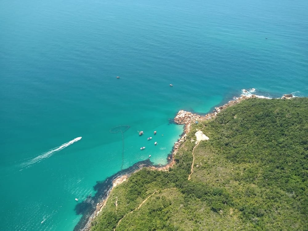 Lindas paisagens no caminho