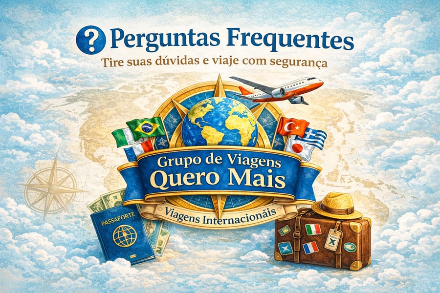 Roteiro pensado para a melhor idade, com logística simplificada, deslocamentos organizados e suporte em todas as etapas da viagem.