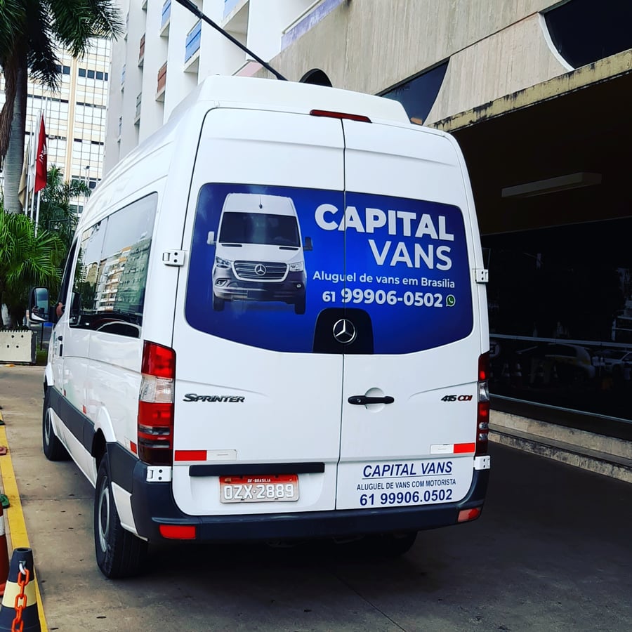 FRETAMENTO DE VAN PARA TRANSFER DE BRASÍLIA A GOIÂNIA
