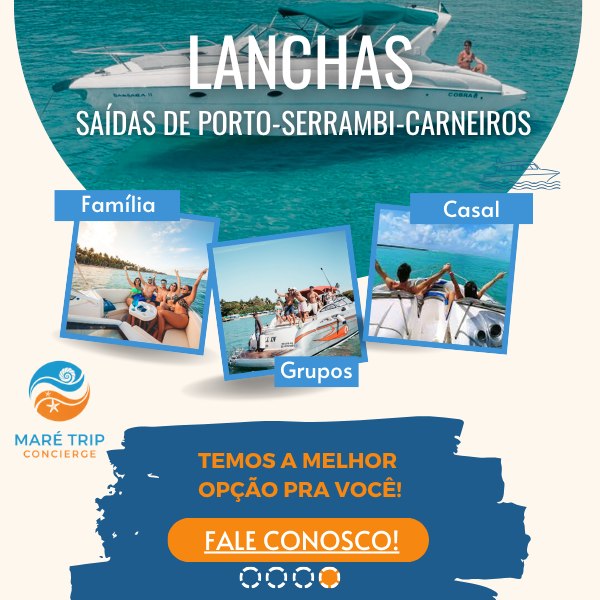 Lanchas Saídas de Porto-Serrambi-Carneiros