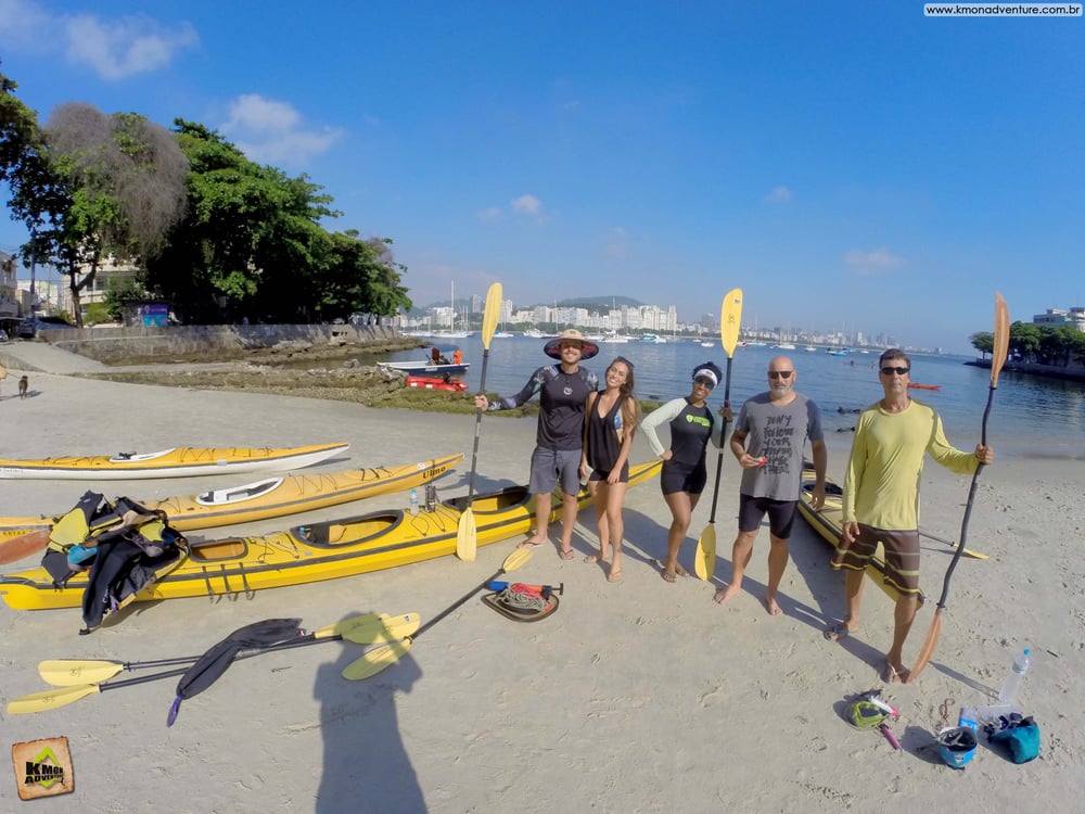 Remada Caiaque no Rio de Janeiro - Kmon Adventure