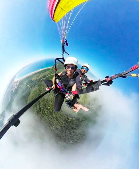 Vôo Duplo de Parapente