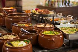 Almoço no Fogão a lenha