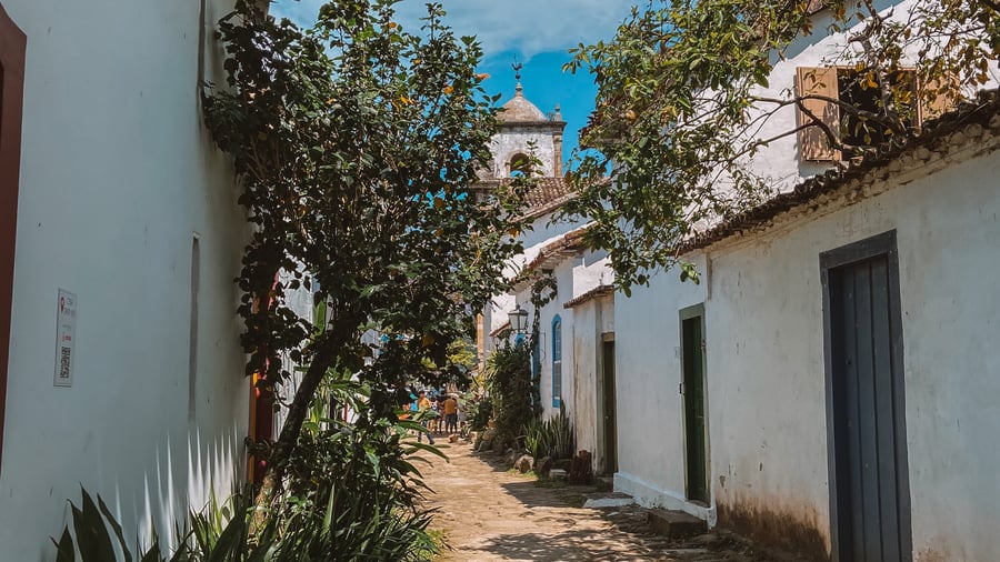 Rua do Fogo - a rua mais charmosa do Centro Historico de Paraty