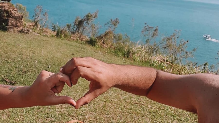 Vista Panorâmica da Baia de Paraty do topo do Forte da Tapera