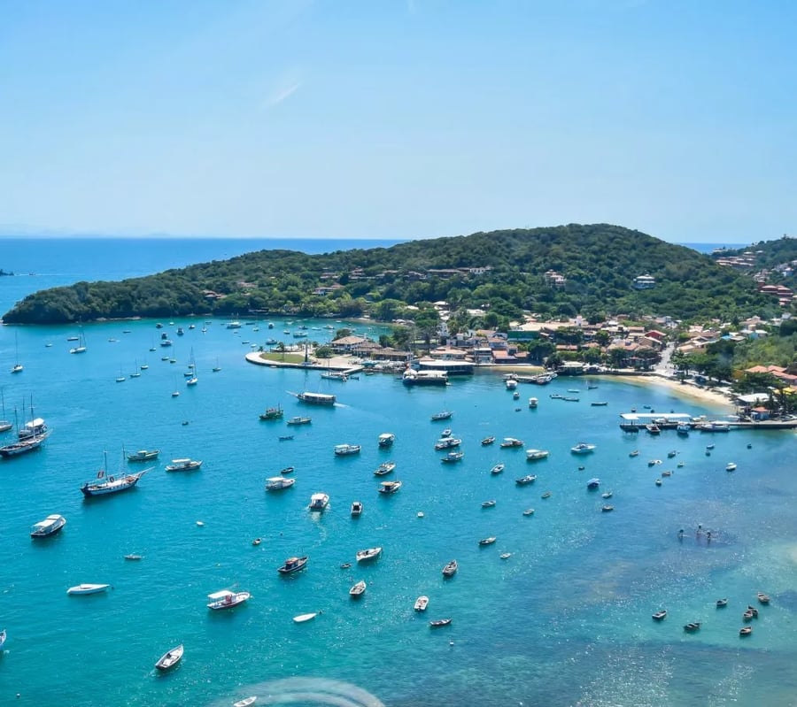 Imagem praia da armação