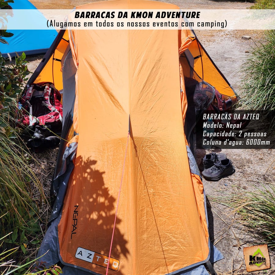 BARRACA DE CAMPING PARA 2 PESSOAS