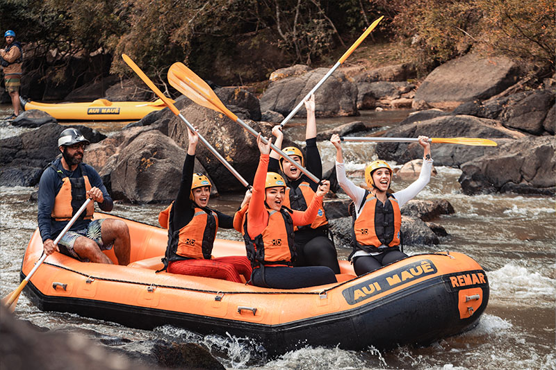 DAY USE #4 (Rafting 4km + Almoço + Trilha)