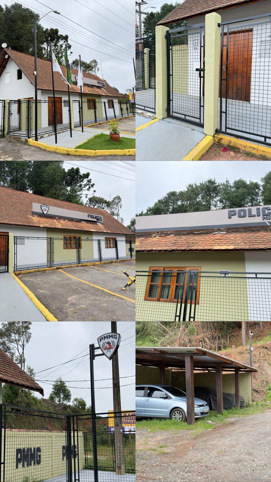 Condições do Pelotão da Polícia Militar após as reformas realizadas com os recursos arrecadados.