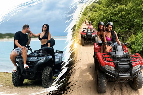 Passeio de Quadriciclo no Peró em Cabo Frio: Aventura, Trilha e Valores