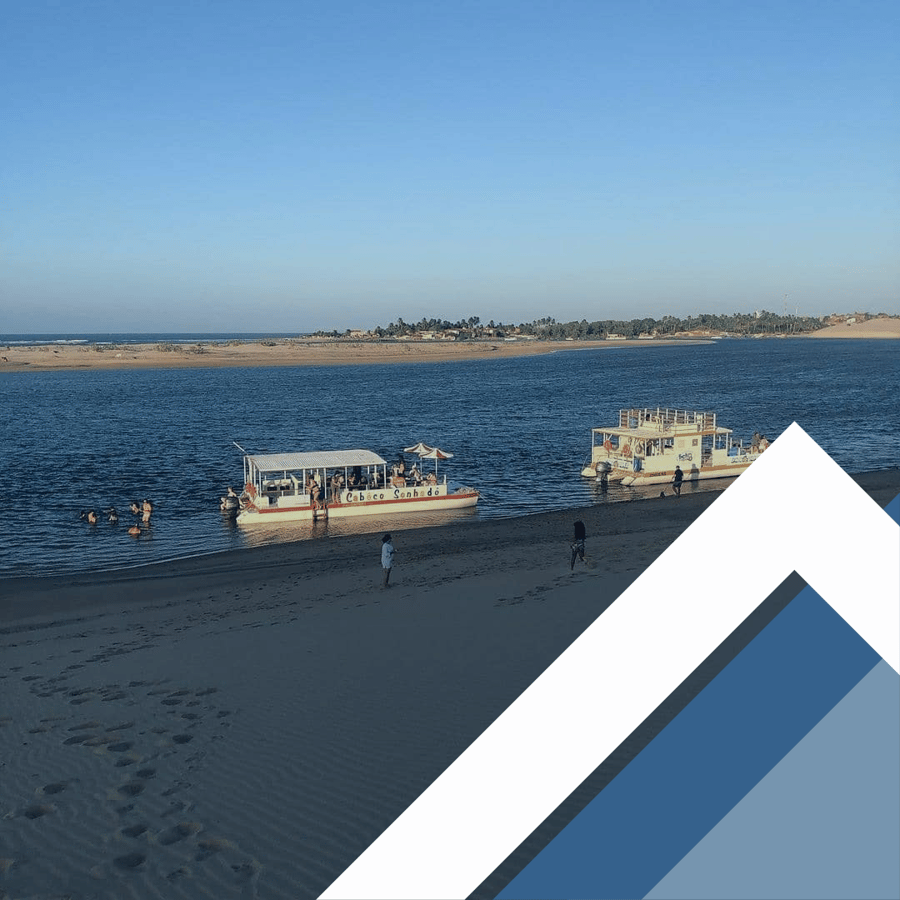 passeio ás praias de Mundaú e Flecheiras com barco Catamarã.