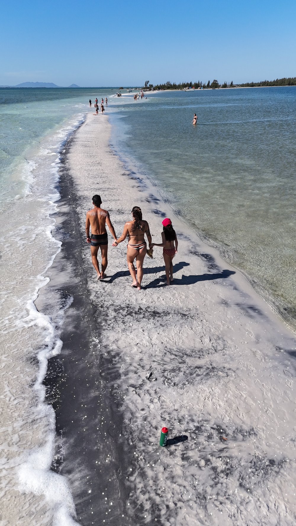Já pensou caminhar entre as águas 