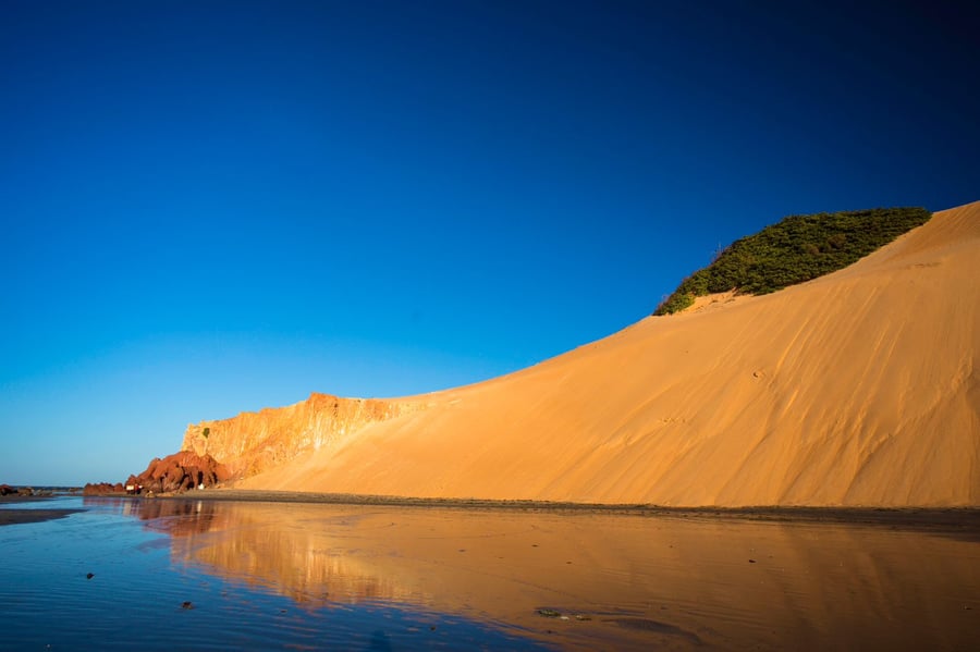 Caminho pela praia
