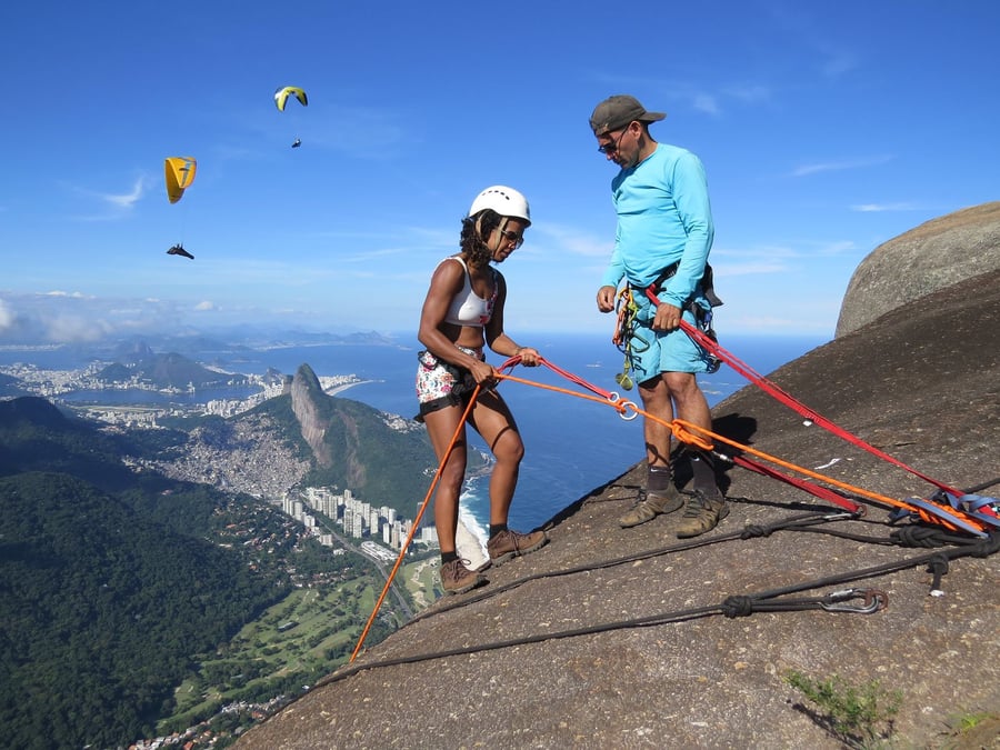 Rapel no Platô (50m)