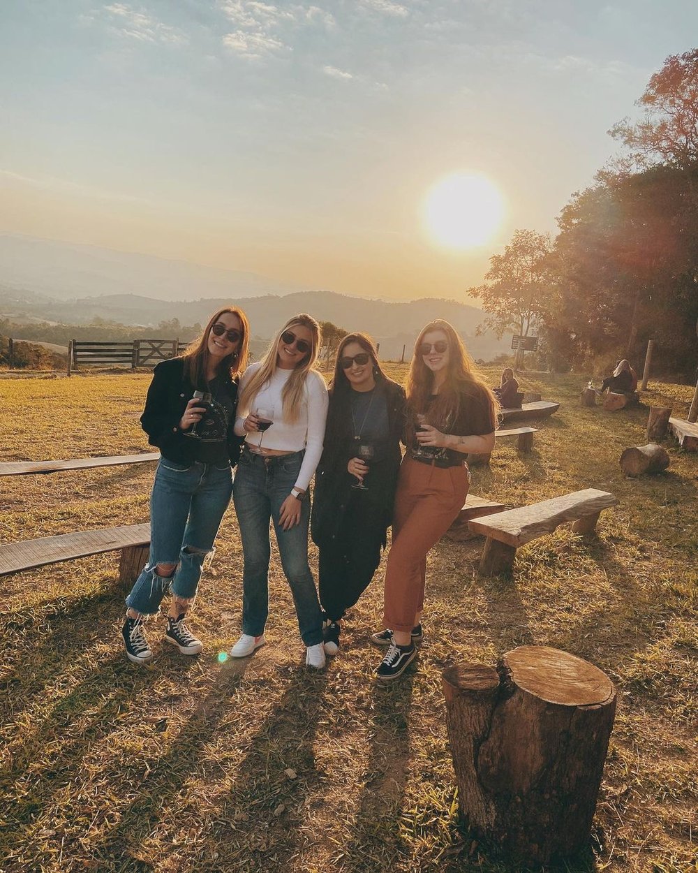 Pôr do Sol do Colina dos Sonhos 