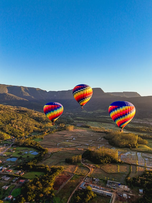 Voo de Balão na Capadócia Brasileira: Descubra a Incrível Experiência de Sobrevoar os Cânions de Praia Grande!