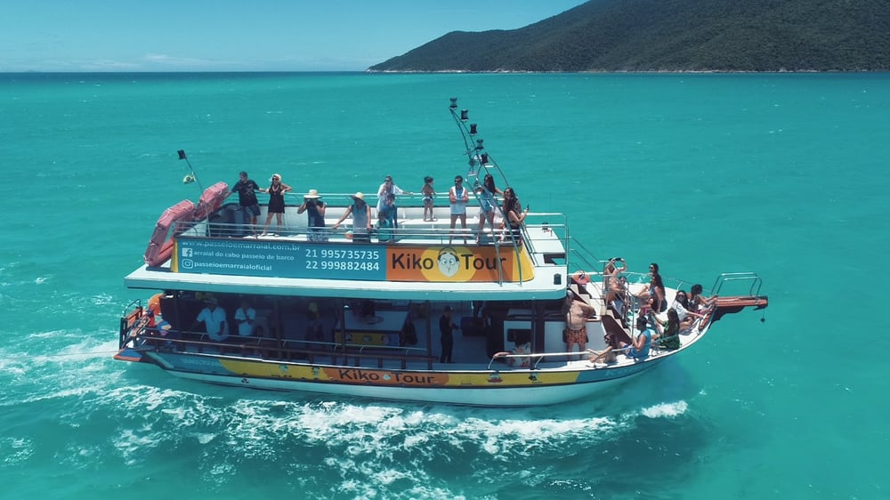 Passeio de Barco em  Arraial do Cabo