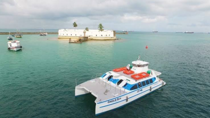 Transfer de Catamarã: Salvador → Morro de São Paulo 
