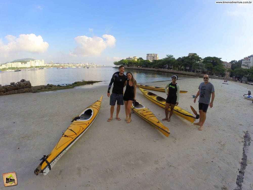 Remada Caiaque no Rio de Janeiro - Kmon Adventure