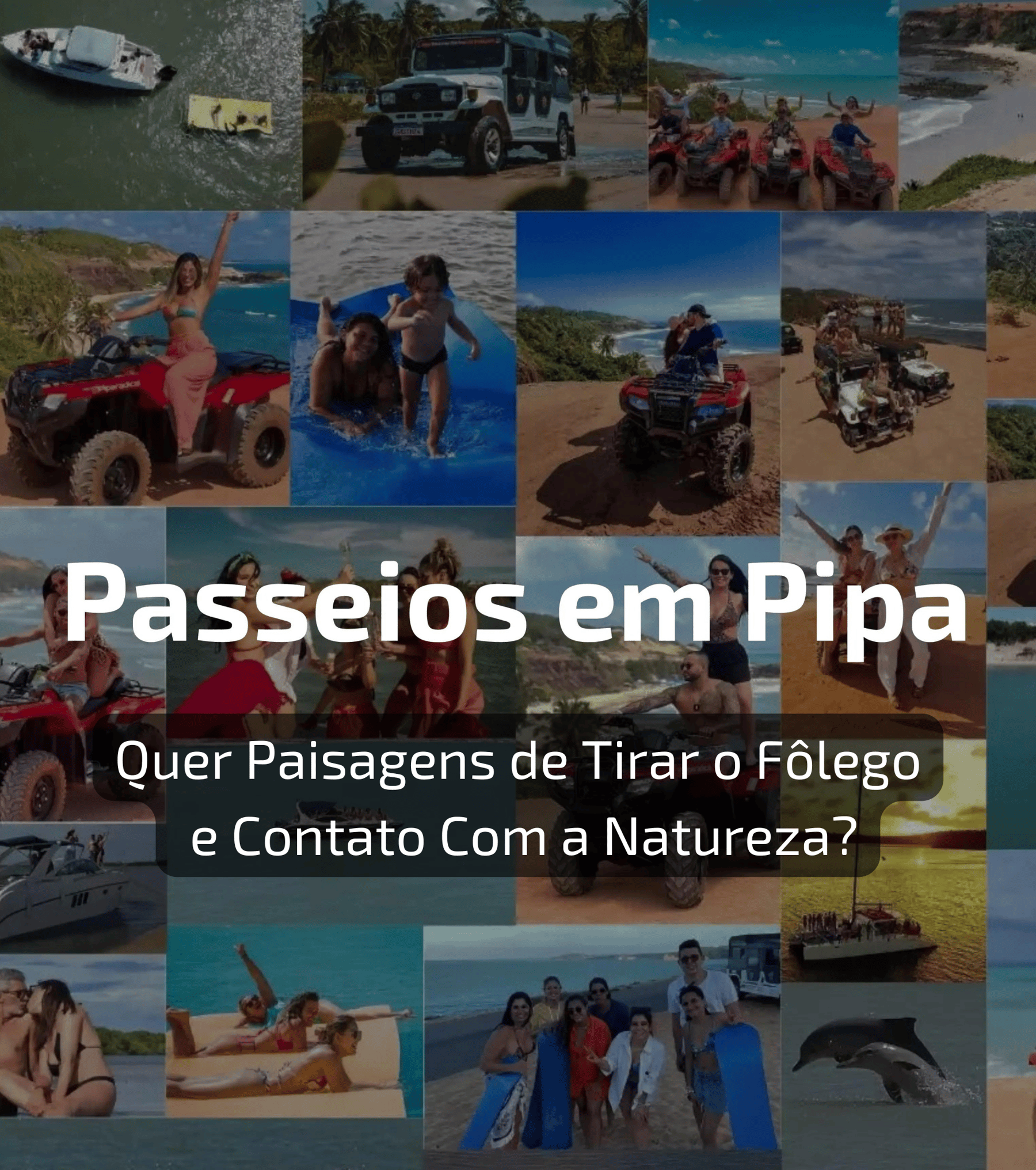 Passeios em Pipa