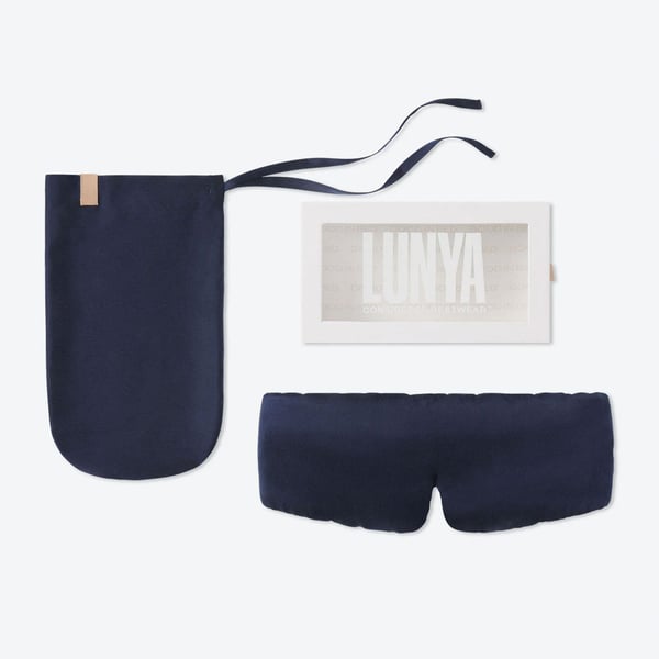 Lunya Washable Silk Sleep Mask｜側睡族真絲睡眠眼罩
