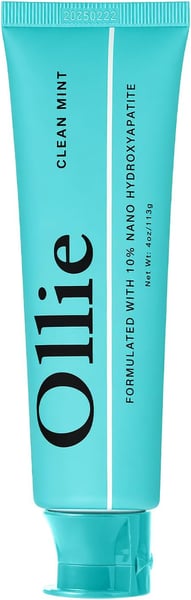 Ollie Clean Mint Toothpaste｜經典薄荷口味，10% nHA 日常型選擇